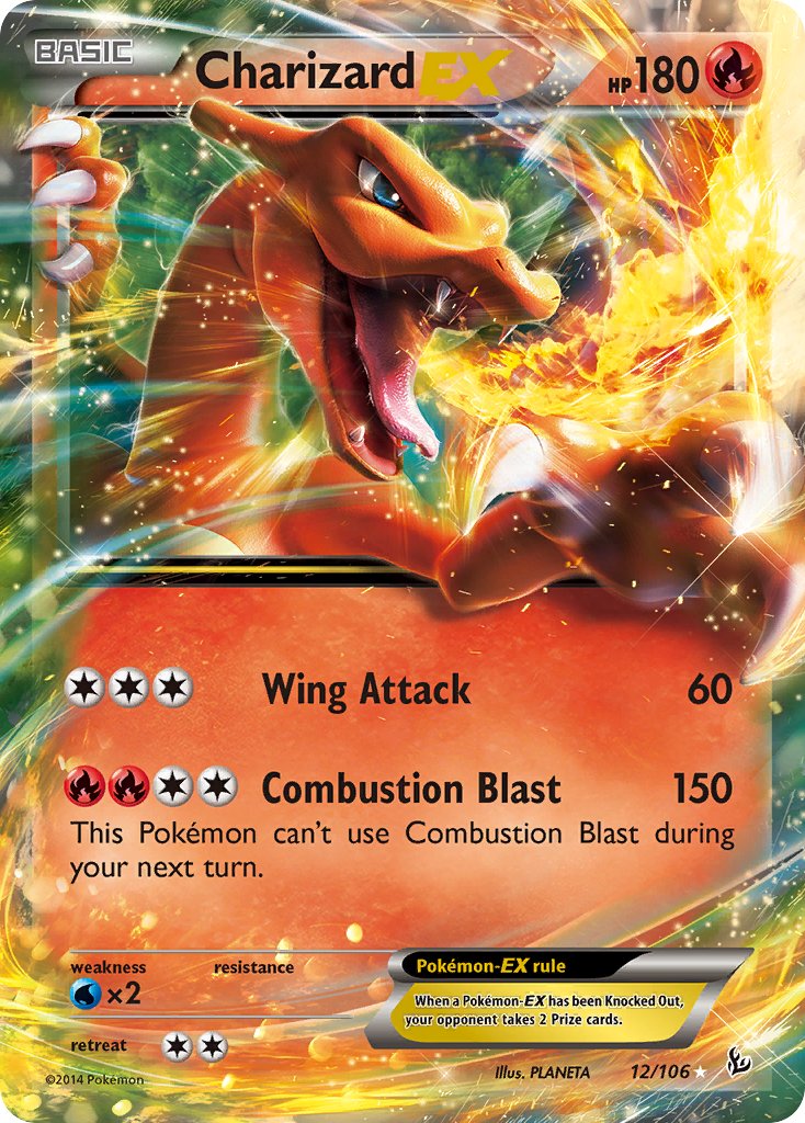 Charizard EX 12-106