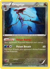 pokemon xy flashfire dragalge 71 106