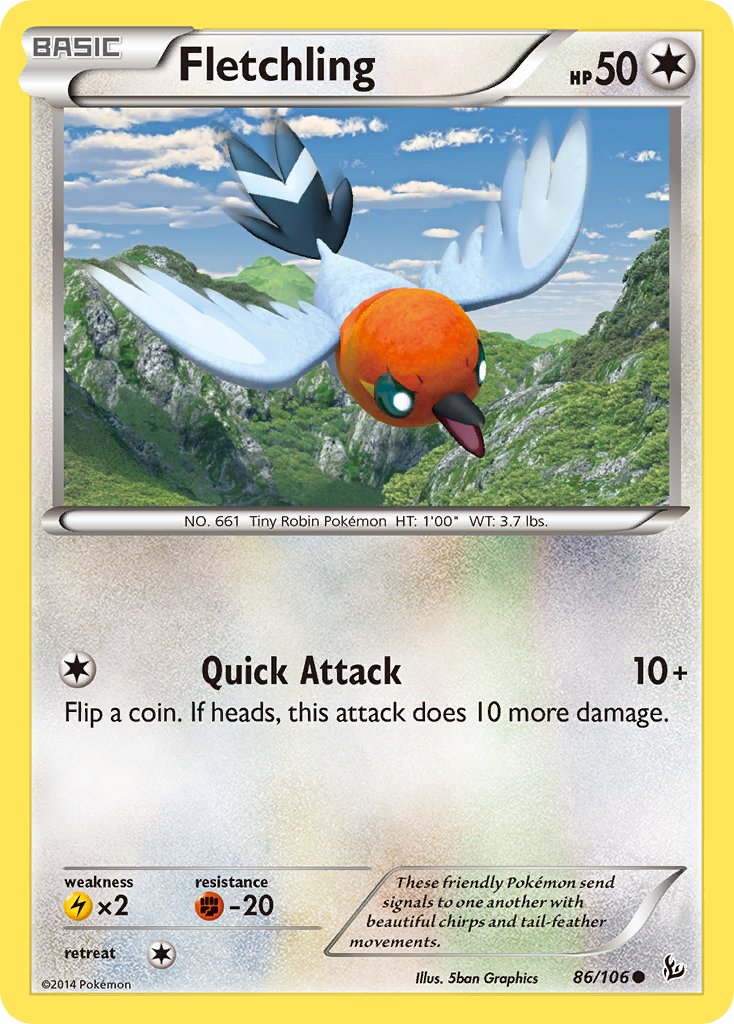 Fletchling 86-106 (RH)