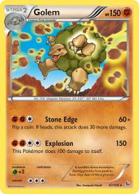 pokemon xy flashfire golem 47 106