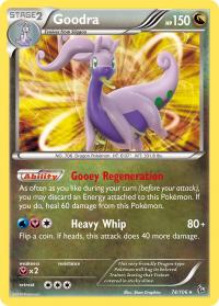 pokemon xy flashfire goodra 74 106 rh