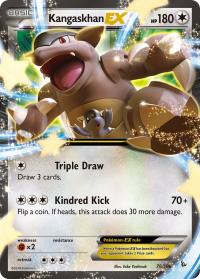 pokemon xy flashfire kangaskhan ex 78 106