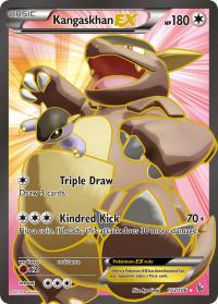 pokemon xy flashfire kangaskhan ex full art 103 106