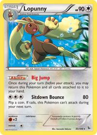 pokemon xy flashfire lopunny 85 106 rh