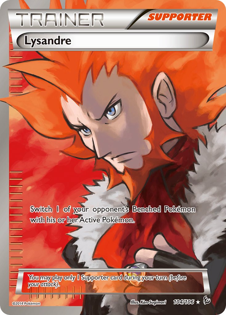 Lysandre 104-106 Full Art