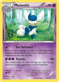 pokemon xy flashfire meowstic 43 106