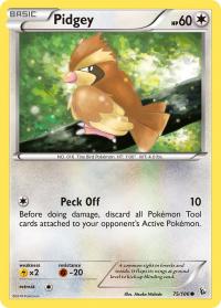 pokemon xy flashfire pidgey 75 106 rh