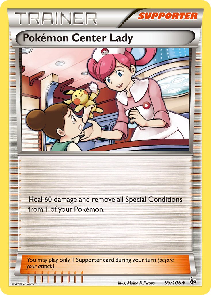 Pokemon Center Lady 93-106 (RH)