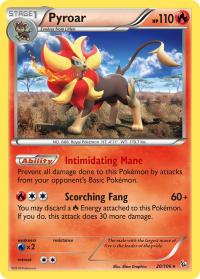 pokemon xy flashfire pyroar 20 106 rh