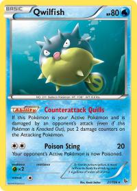 pokemon xy flashfire qwilfish 21 106 rh