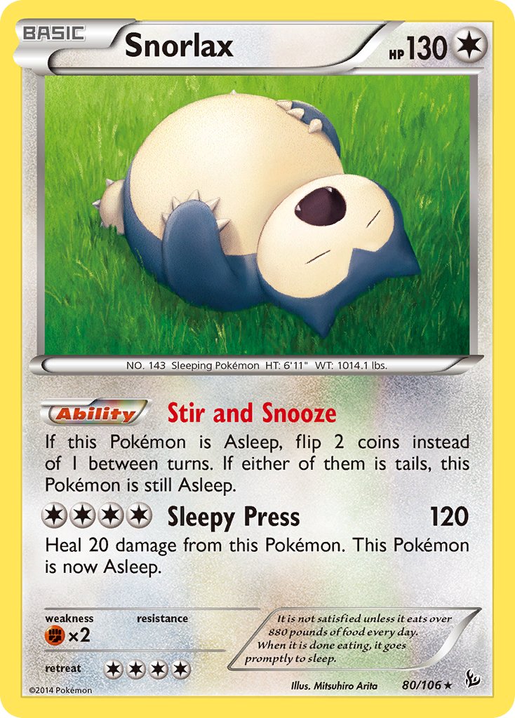 Snorlax 80-106