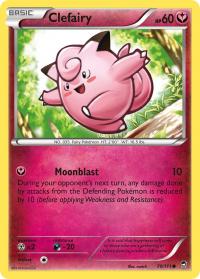 pokemon xy furious fists clefairy 70 111 rh