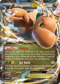 pokemon xy furious fists dragonite ex 74 111