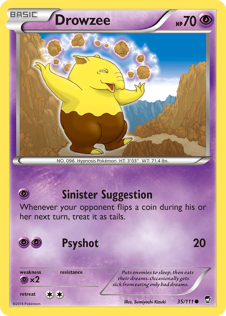 Drowzee 35-111 (RH)