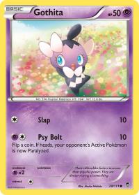 pokemon xy furious fists gothita 39 111