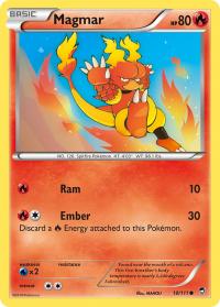 pokemon xy furious fists magmar 10 111 rh