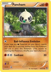 pokemon xy furious fists pancham 59 111