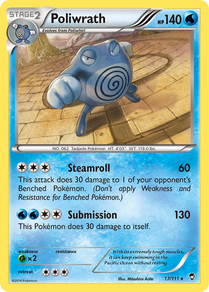 Poliwrath 17-111 (RH)