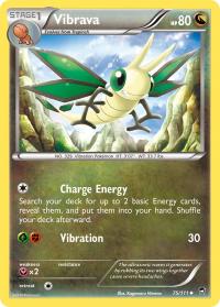 pokemon xy furious fists vibrava 75 111