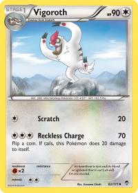 pokemon xy furious fists vigoroth 82 111