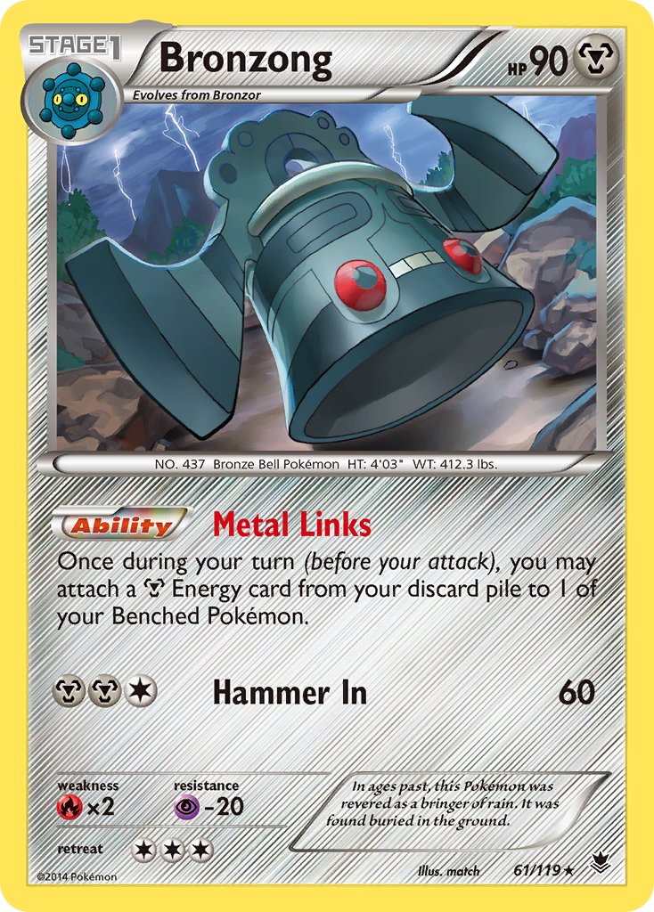 Bronzong 61-119 (RH)