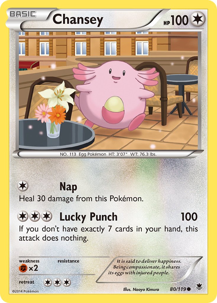 Chansey 80-119 (RH)