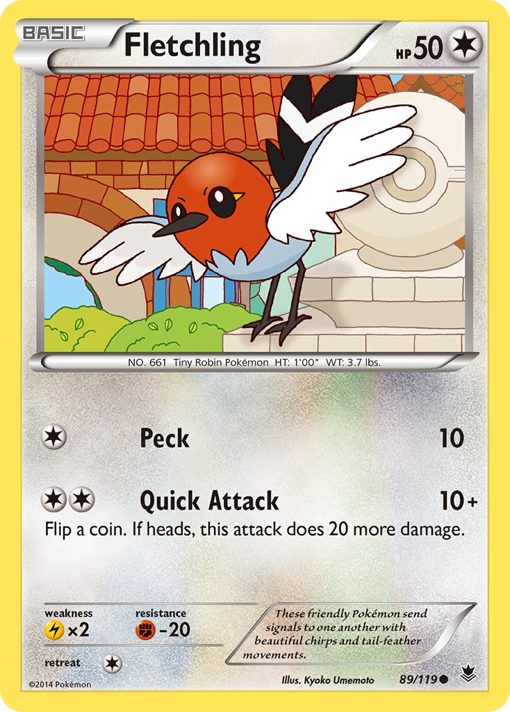 Fletchling 89-119 (RH)