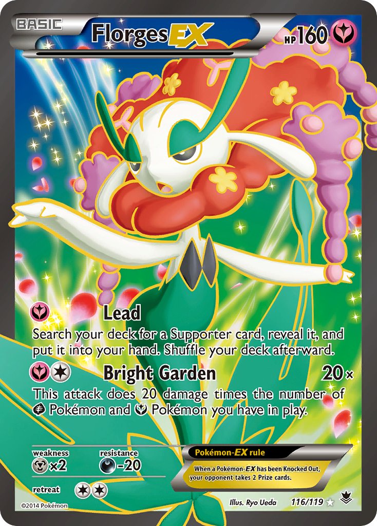 Florges EX Full Art 116-119