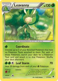 pokemon xy phantom forces leavanny 7 119