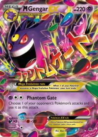 pokemon xy phantom forces m gengar ex 35 119