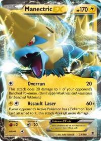 pokemon xy phantom forces manectric ex 23 119