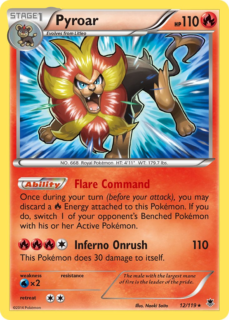 Pyroar 12-119 (RH)