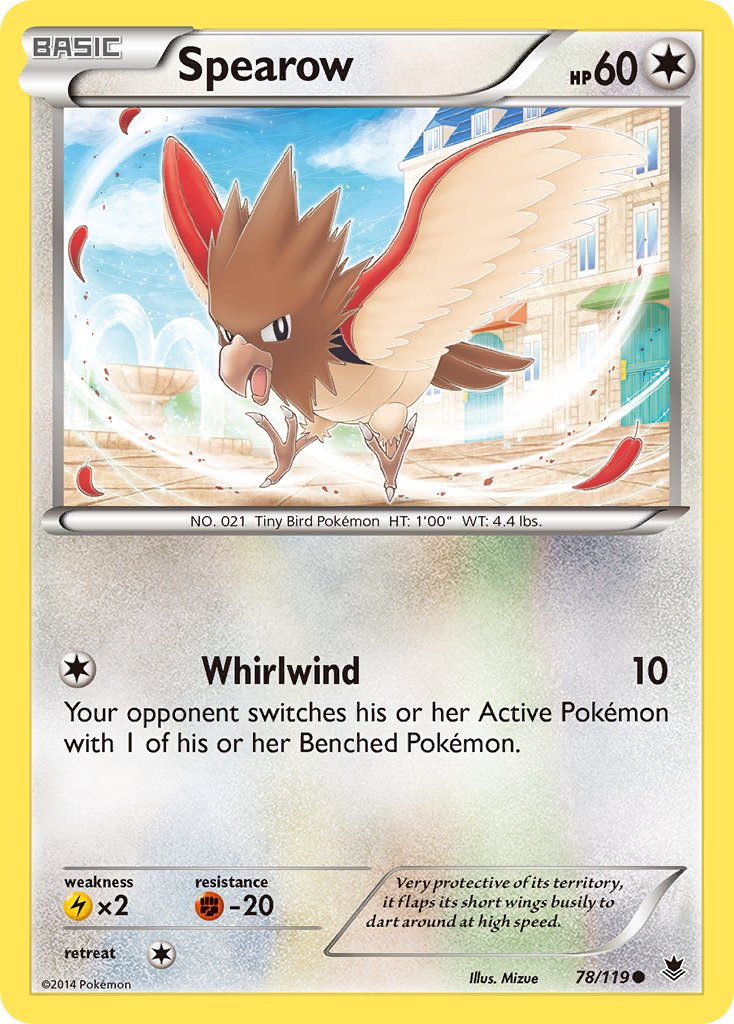 Spearow 78-119 (RH)