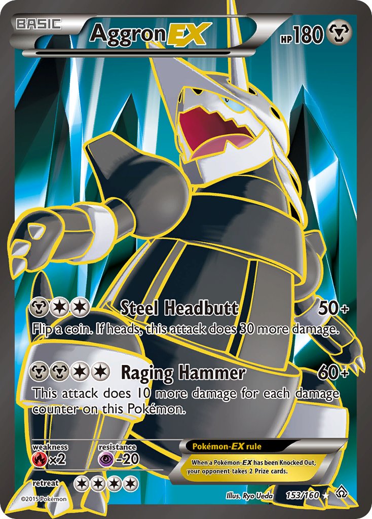 Aggron EX FULL ART 153-160