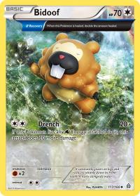 pokemon xy primal clash bidoof 117 160 rh