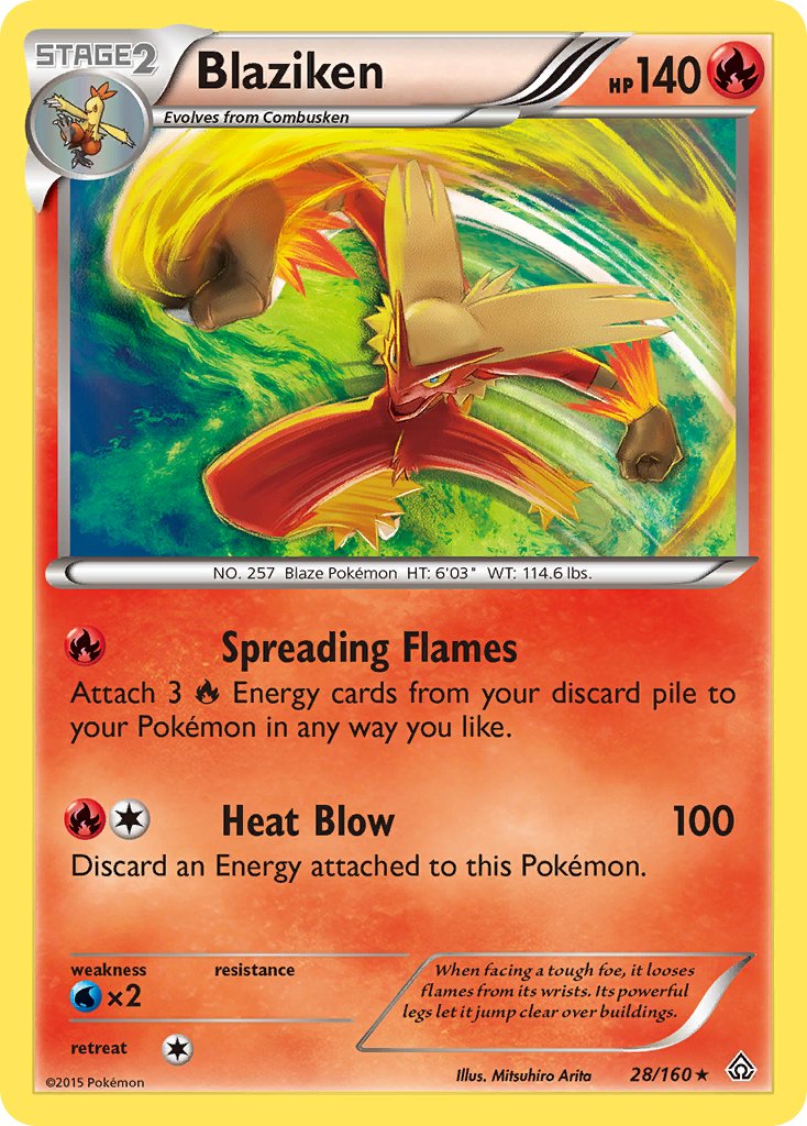 Blaziken 28-160 (RH)