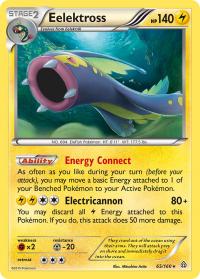 pokemon xy primal clash eelektross 65 160