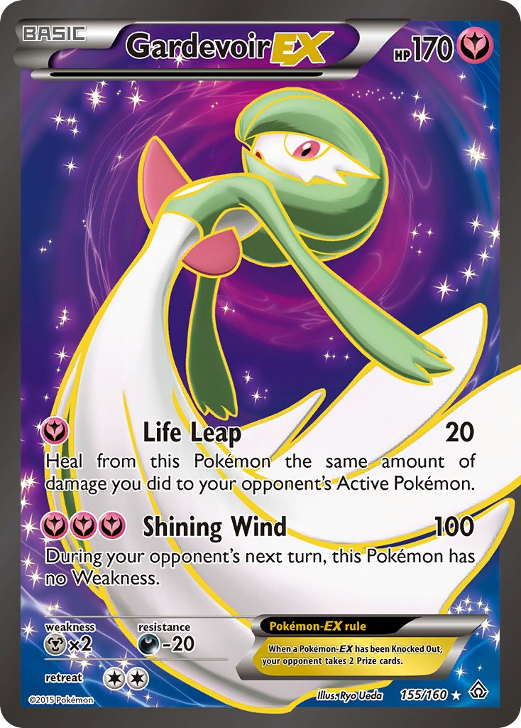 Gardevoir EX FULL ART 155-160