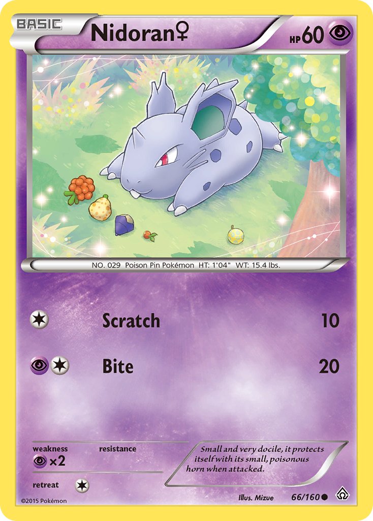 Nidoran 66-160 (RH)