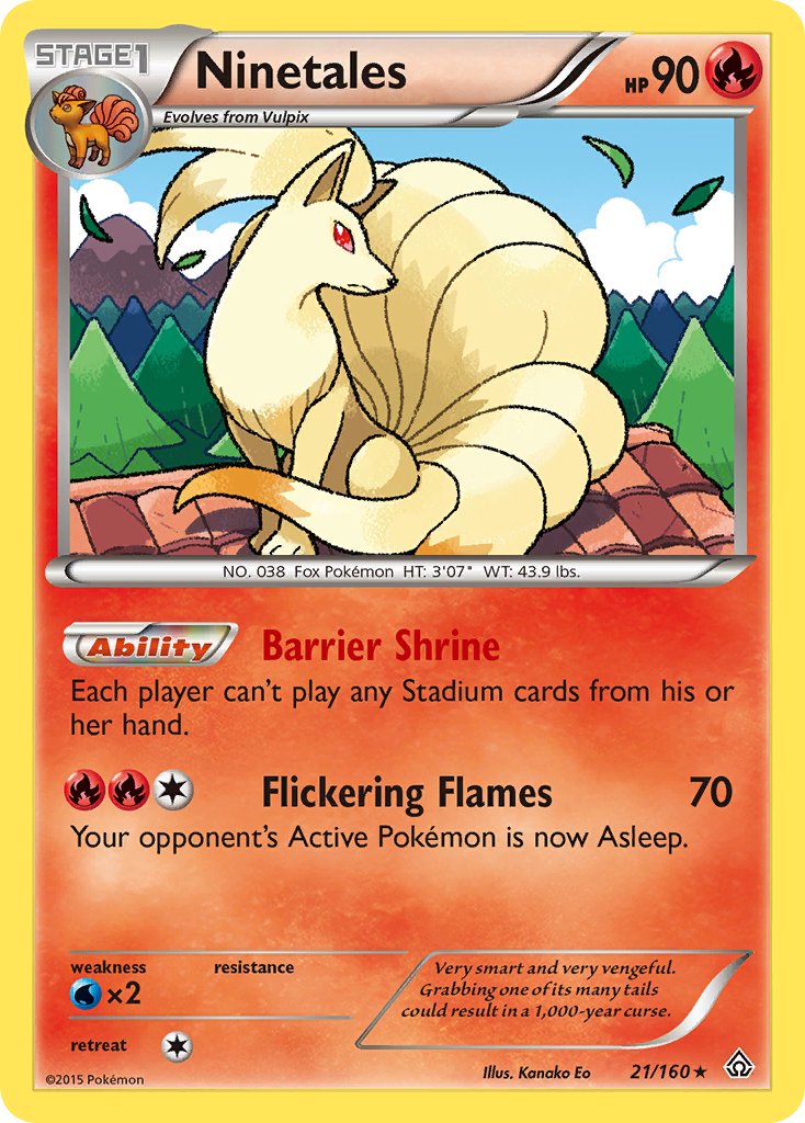 Ninetales 21-160 (RH)