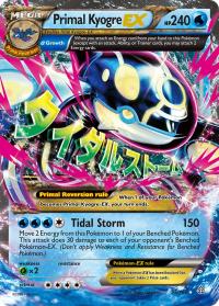 pokemon xy primal clash primal kyogre ex 55 160