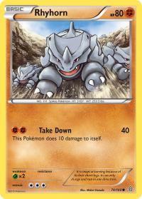 pokemon xy primal clash rhyhorn 74 160 rh