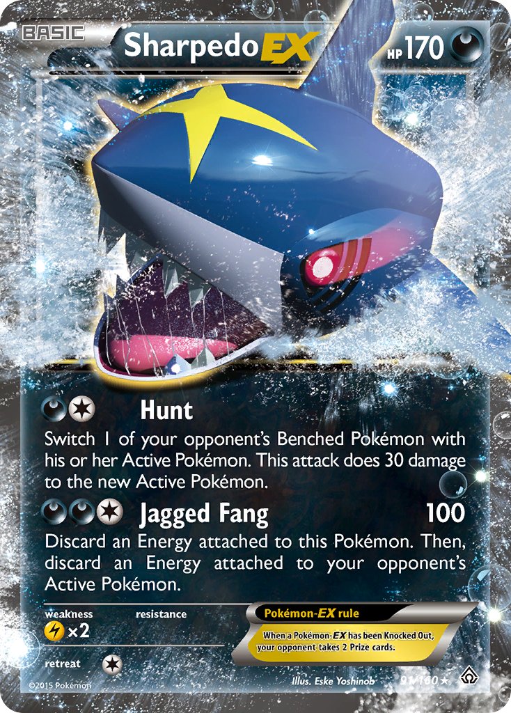 Sharpedo EX 91-160