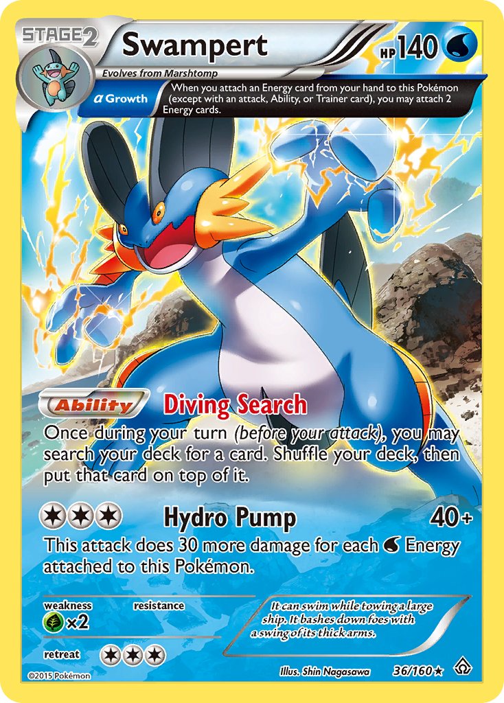 Swampert 36-160 (RH)