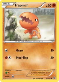 pokemon xy primal clash trapinch 82 160