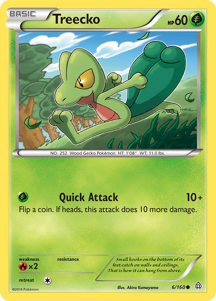 Treecko 6-160