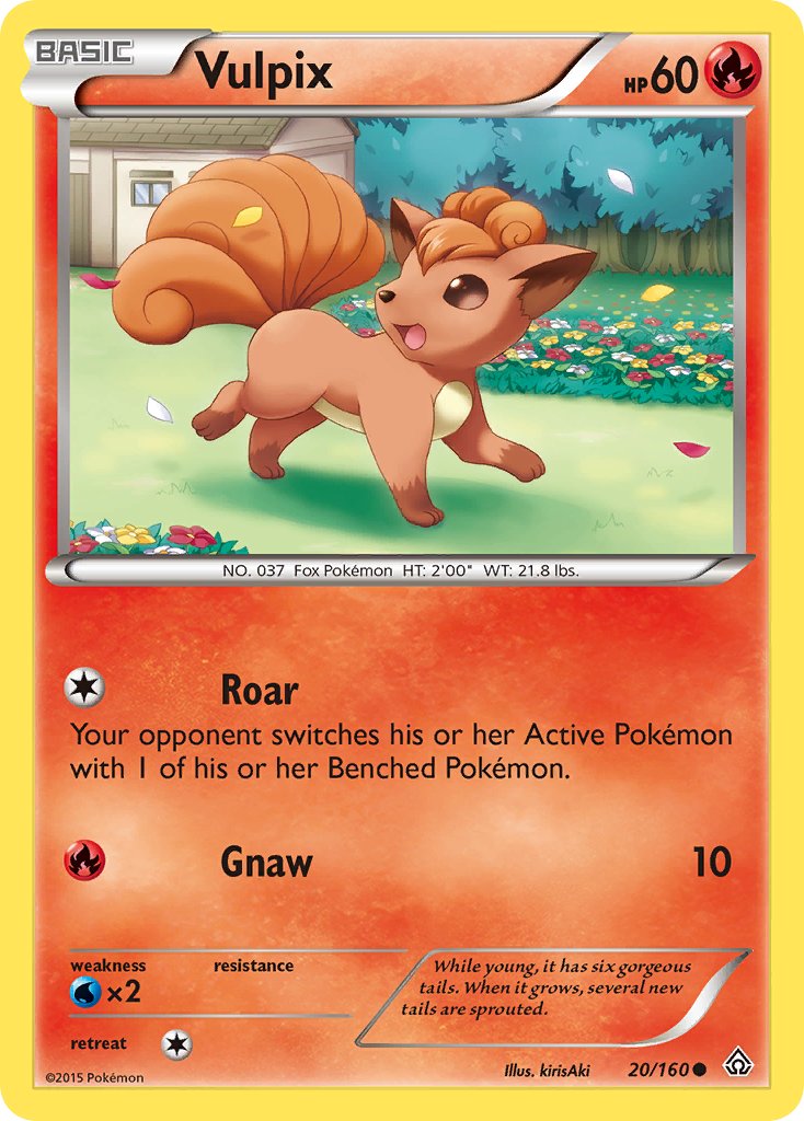 Vulpix 20-160