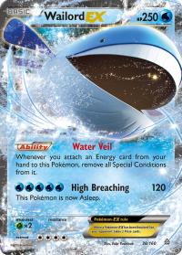 pokemon xy primal clash wailord ex 38 160