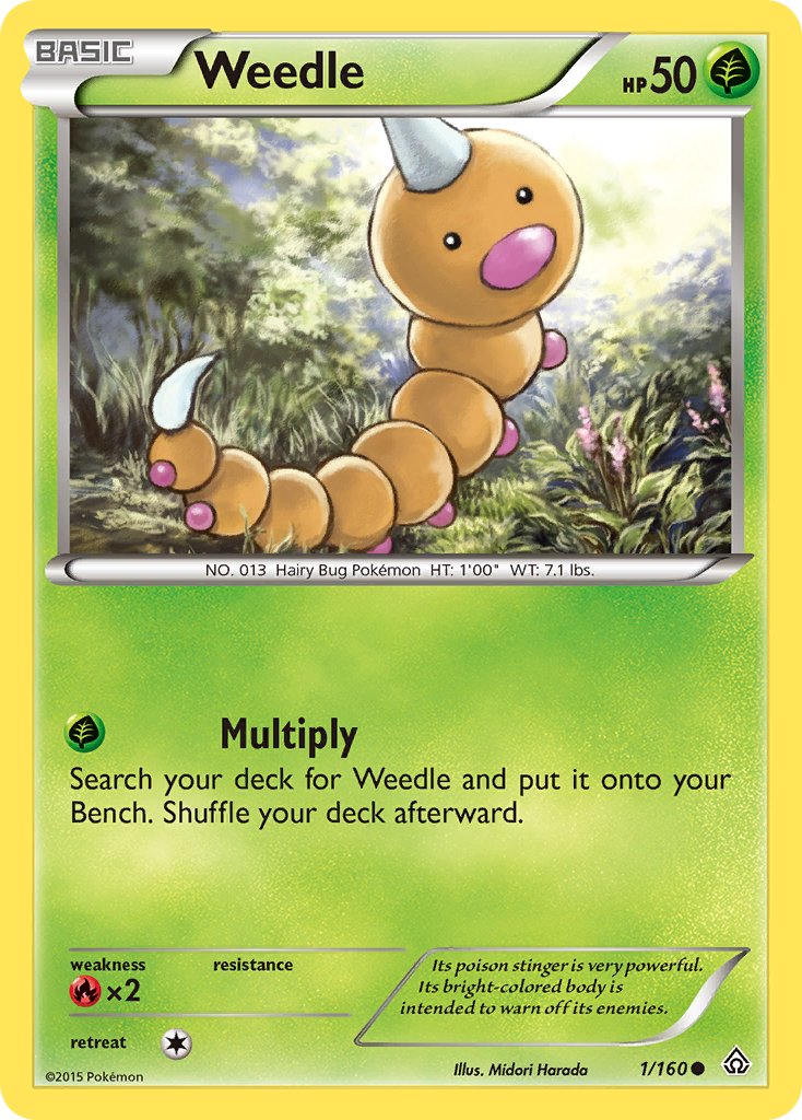 Weedle 1-160