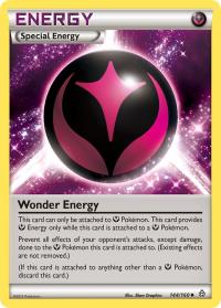 pokemon xy primal clash wonder energy 144 160